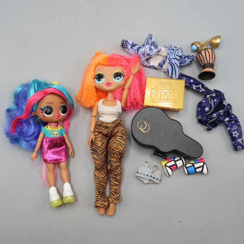LOL Surprise! OMG Fashion Neonlicious & Tween Doll MGA Pink Orange Hair 2019